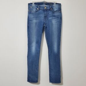7 For All Mankind The Modern Straight Jeans Womens 32 Waist